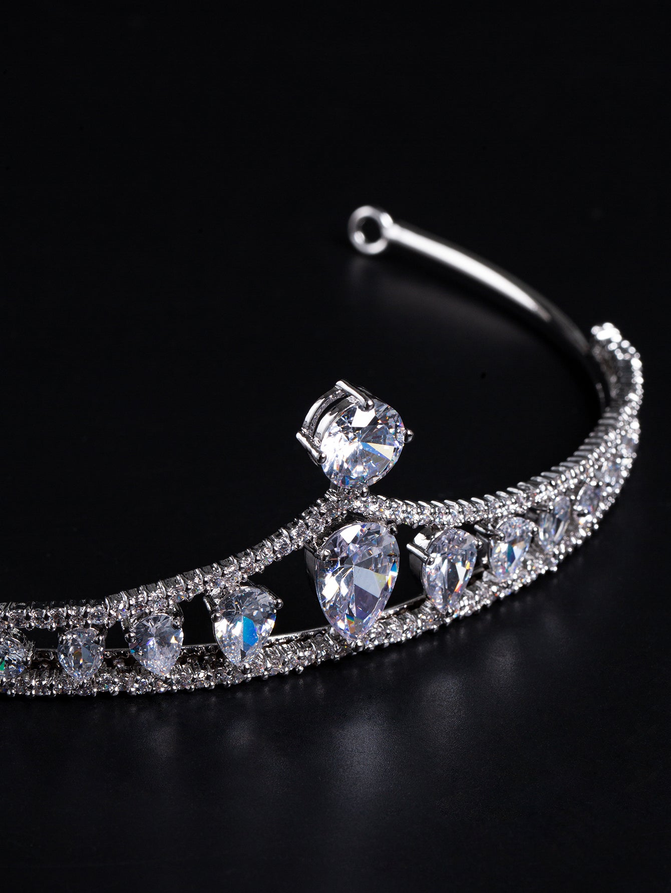 Copper with Zirconia Crown headdress