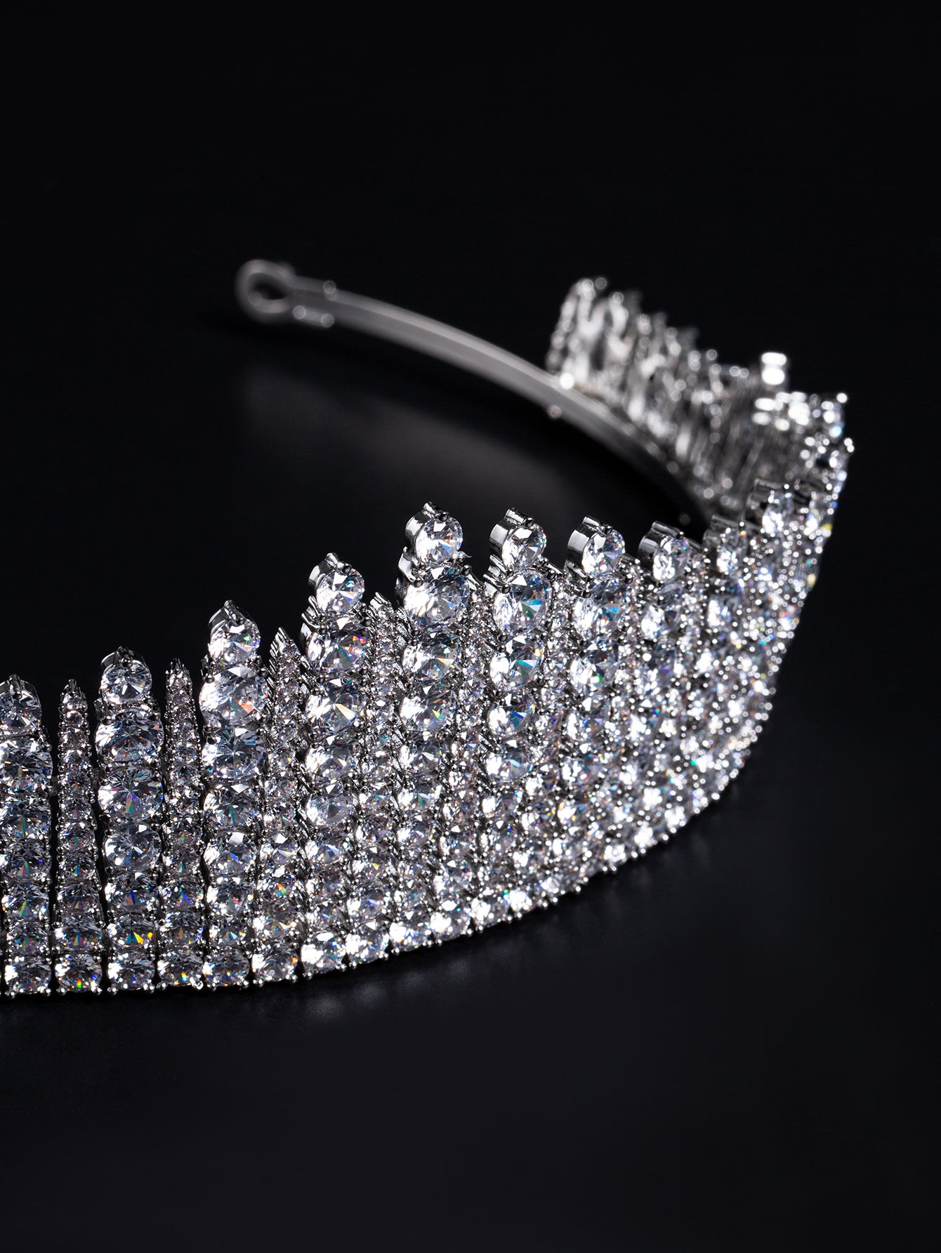 Copper with Zirconia Crown headdress