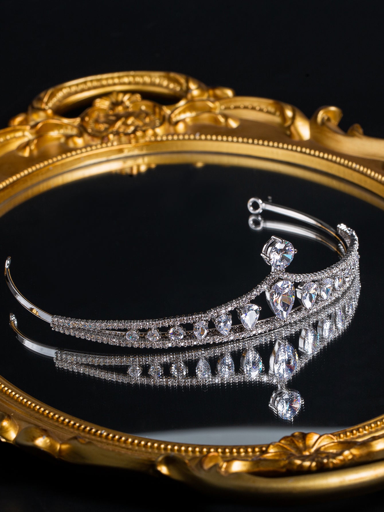 Copper with Zirconia Crown headdress