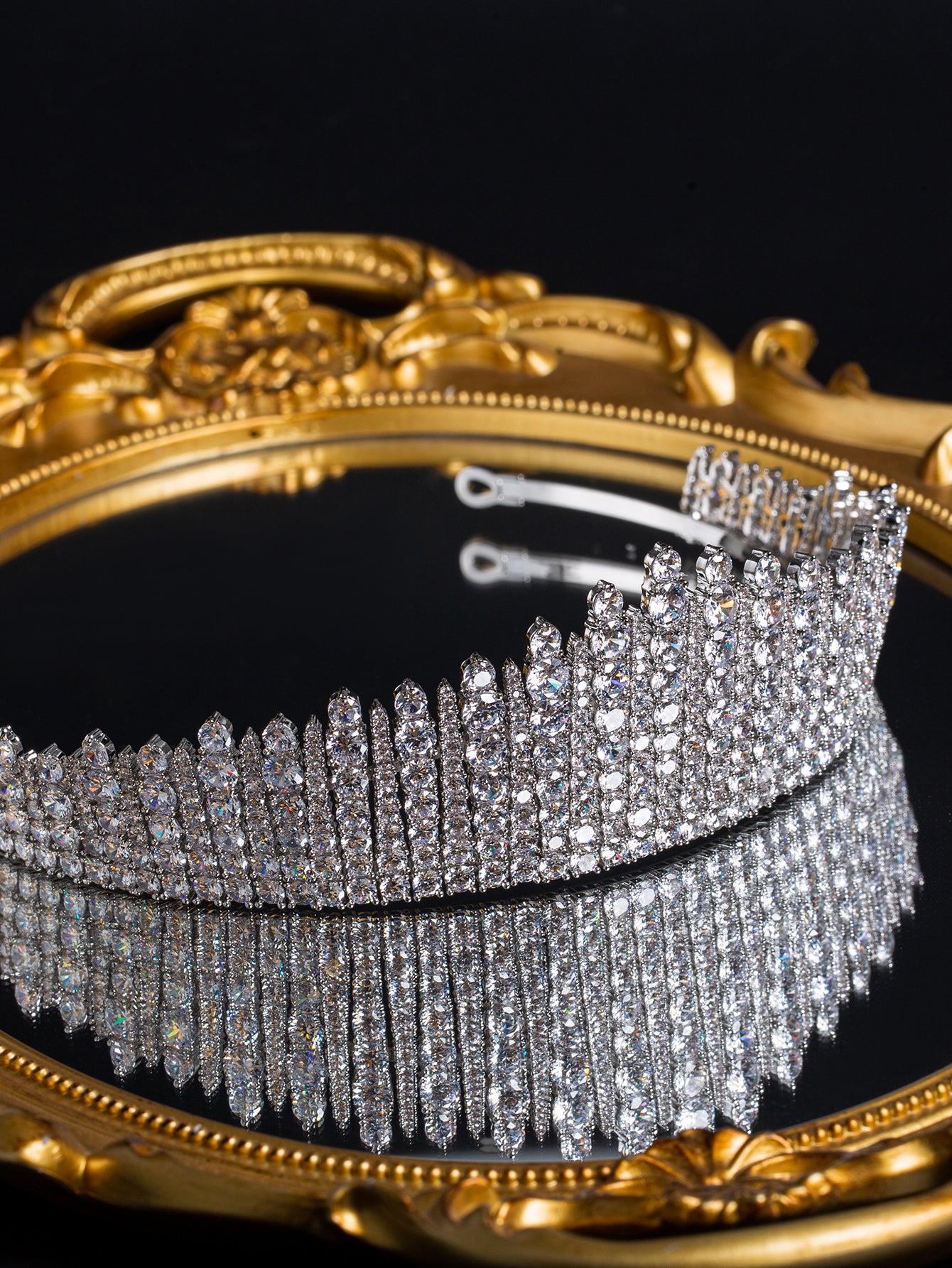 Copper with Zirconia Crown headdress