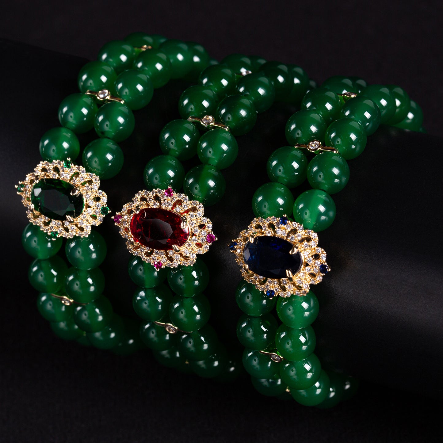 Copper with Zirconia Bracelet