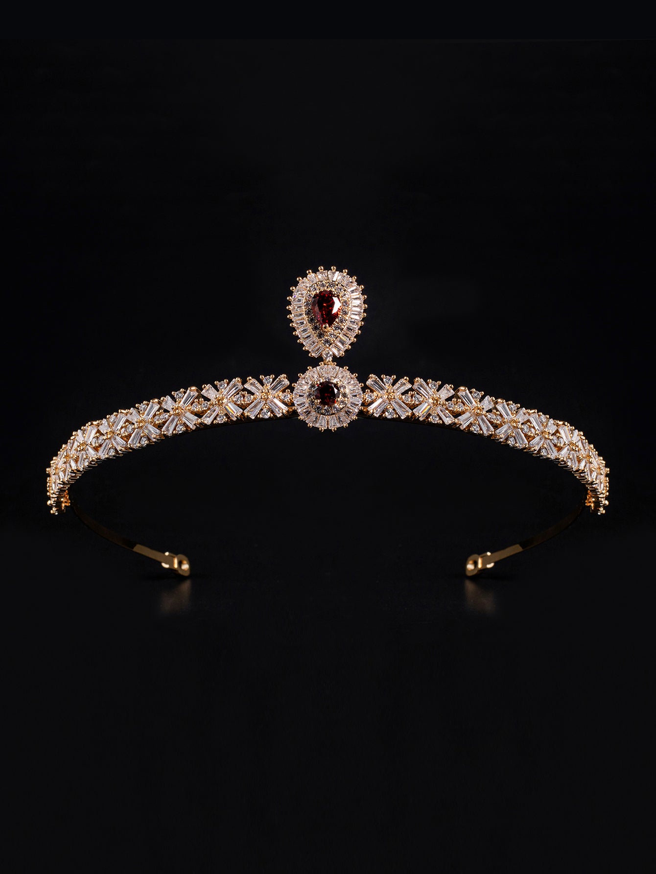 Copper with Zirconia Crown headdress