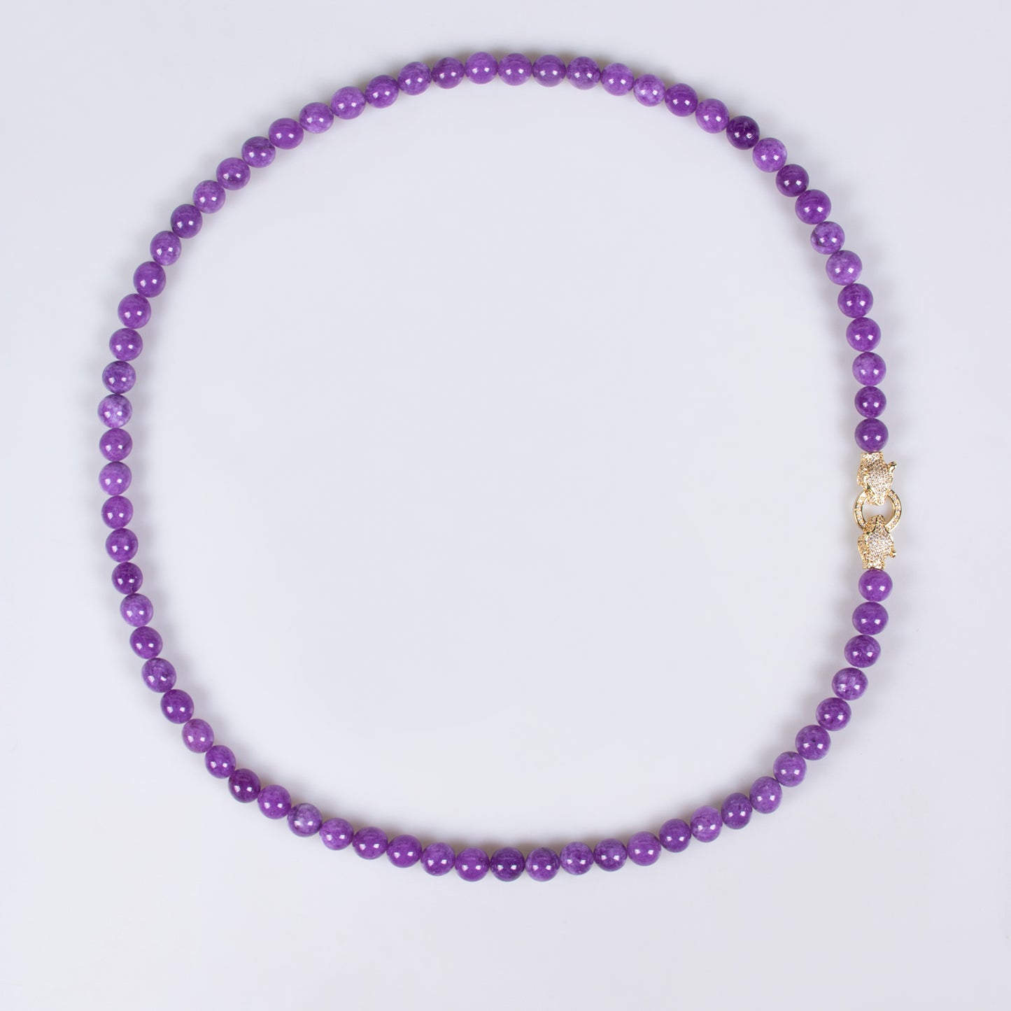 Copper with Zirconia Necklace
