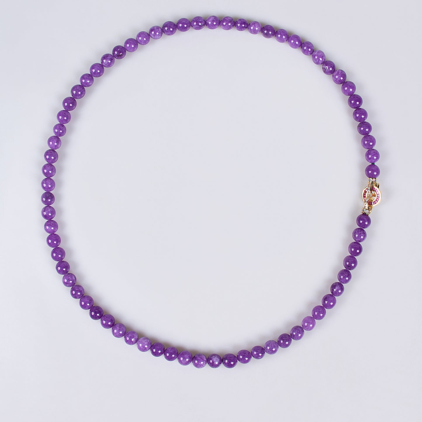 Copper with Zirconia Necklace