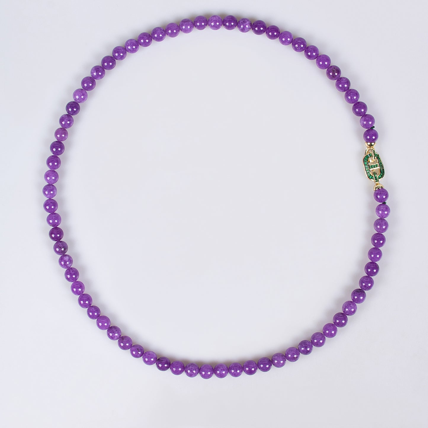 Copper with Zirconia Necklace