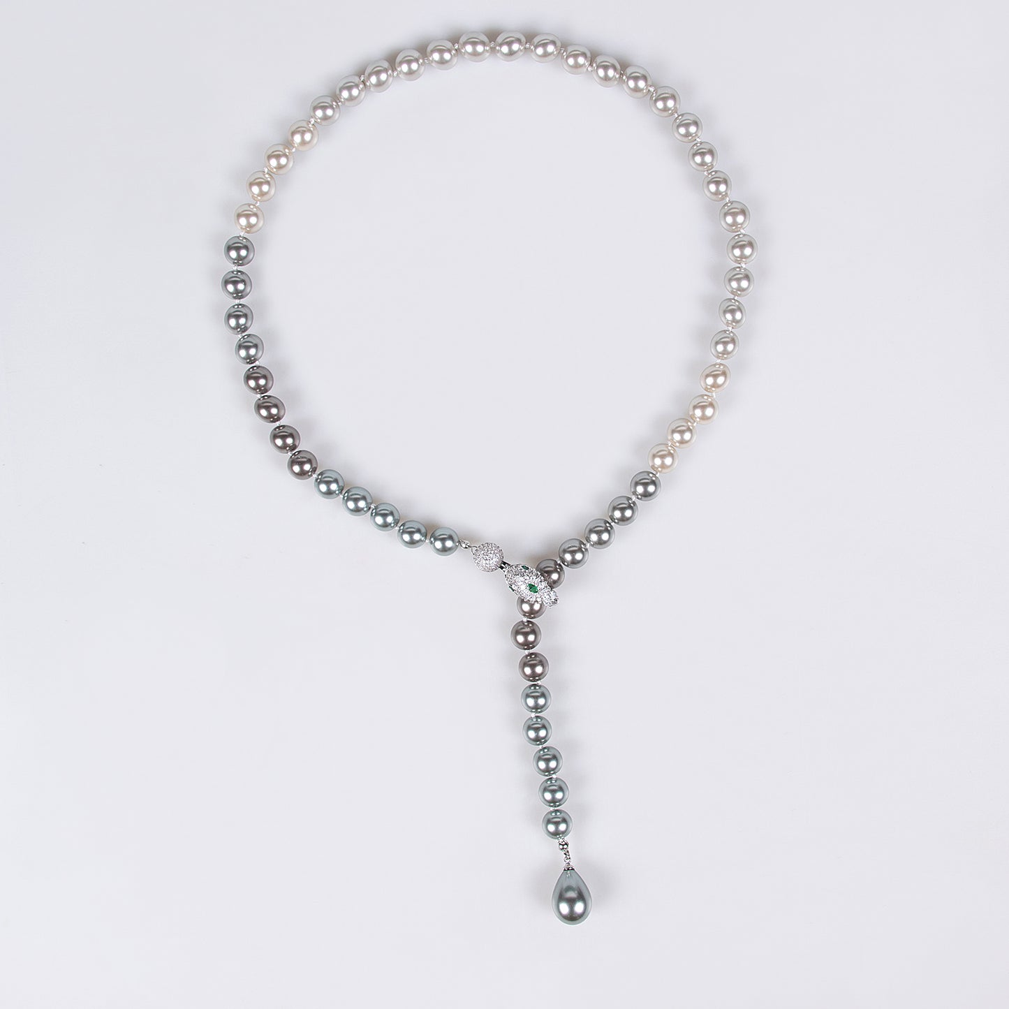 Copper with Zirconia Necklace