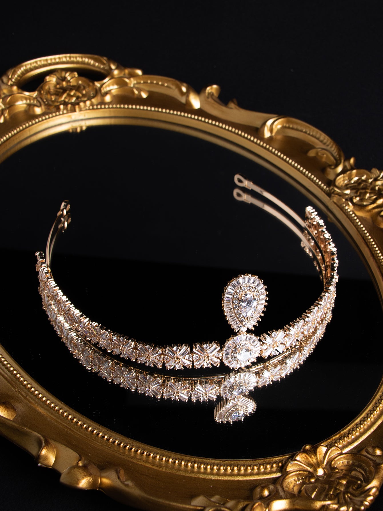 Copper with Zirconia Crown headdress
