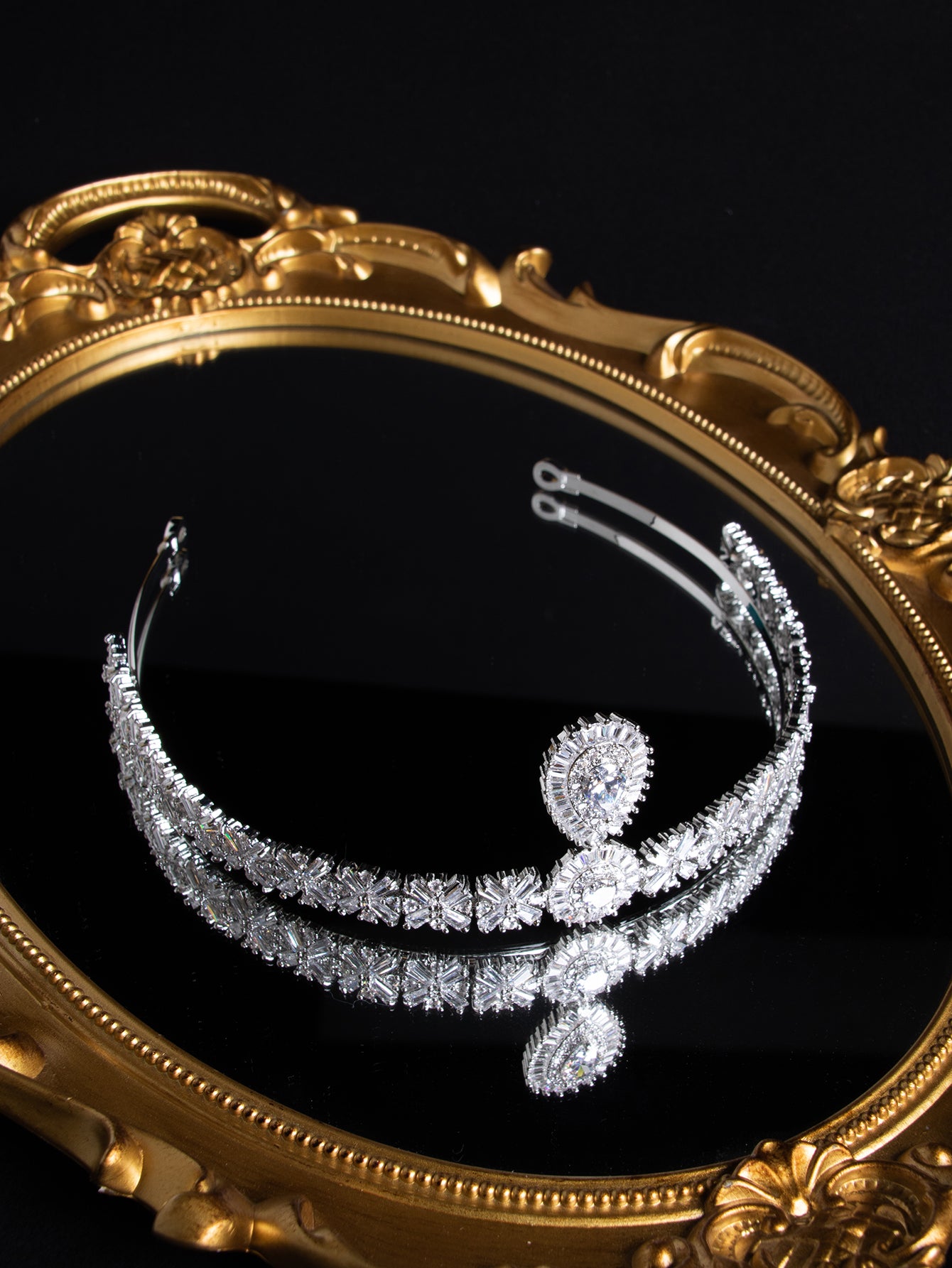 Copper with Zirconia Crown headdress