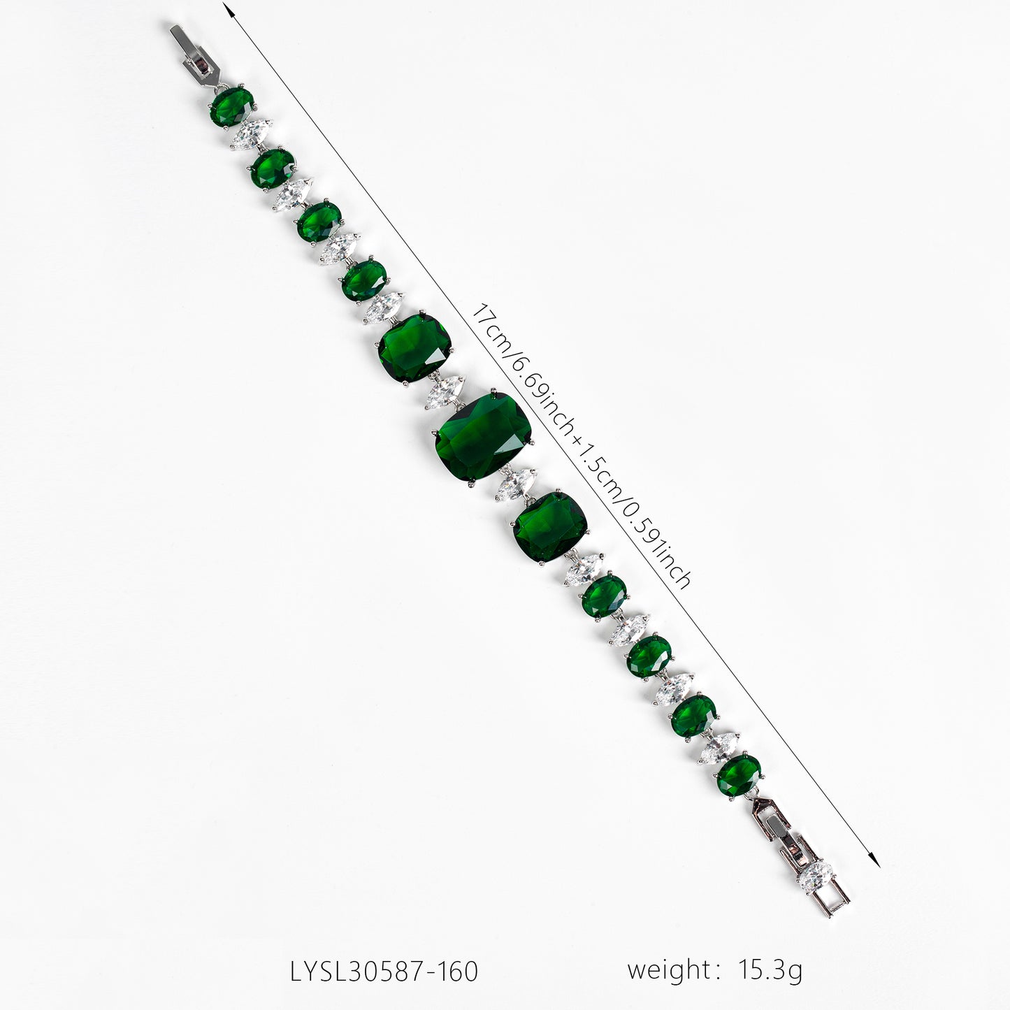 Copper with Zirconia Bracelet