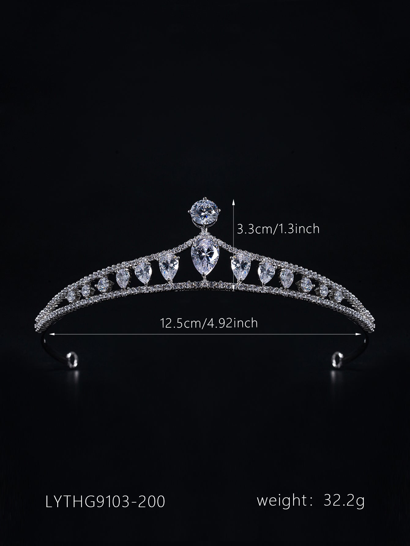 Copper with Zirconia Crown headdress