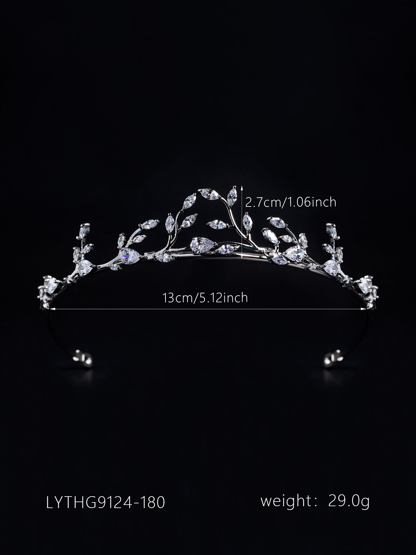 Copper with Zirconia Crown headdress