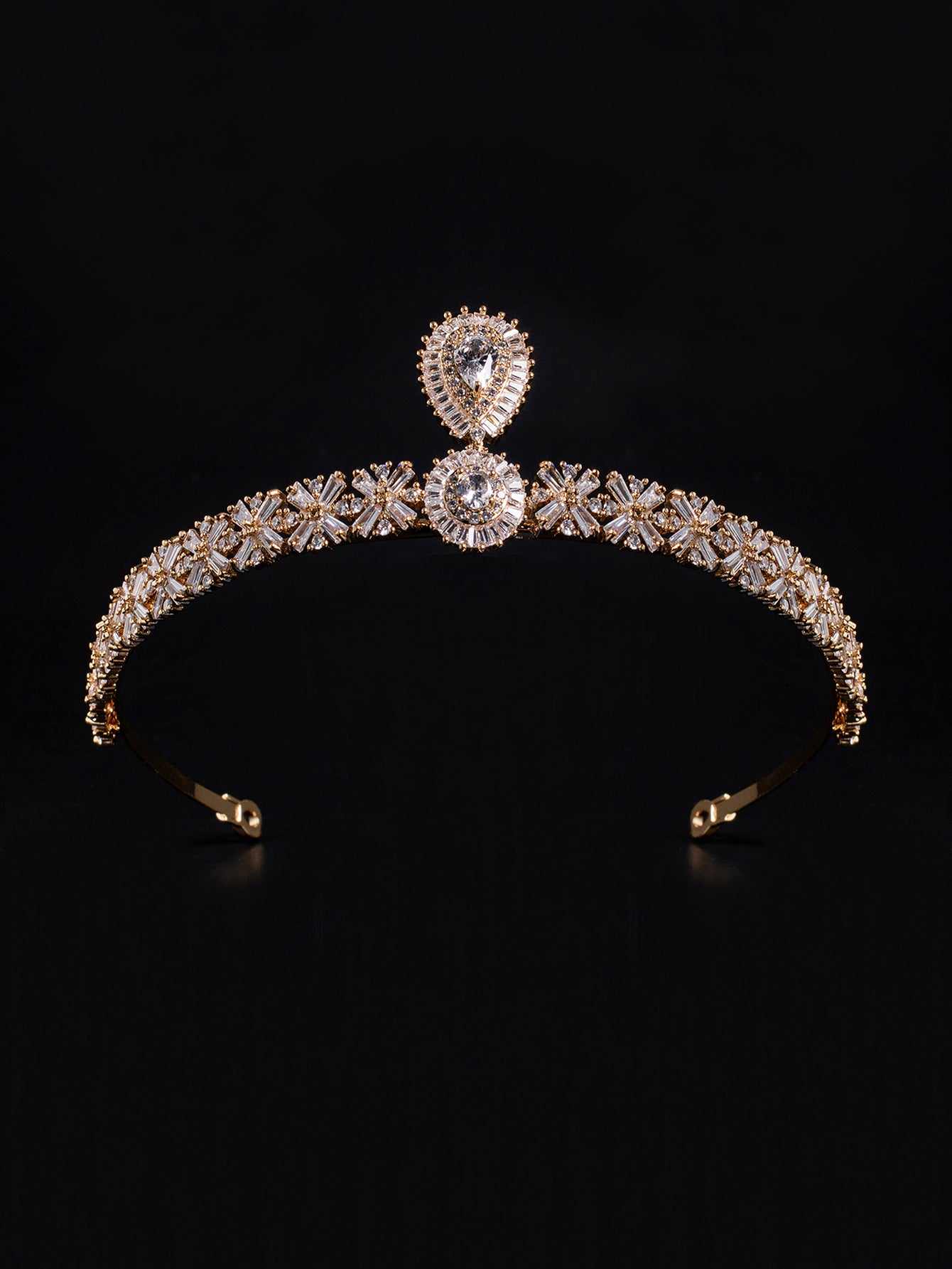 Copper with Zirconia Crown headdress