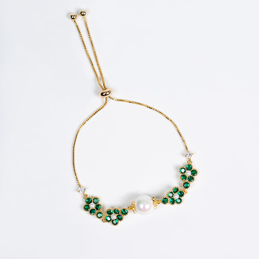 Copper with Zirconia Bracelet