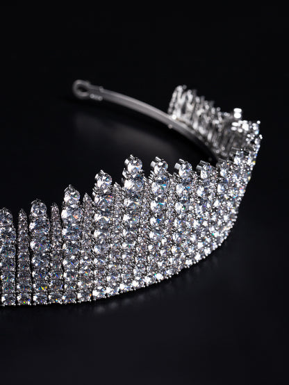 Copper with Zirconia Crown headdress