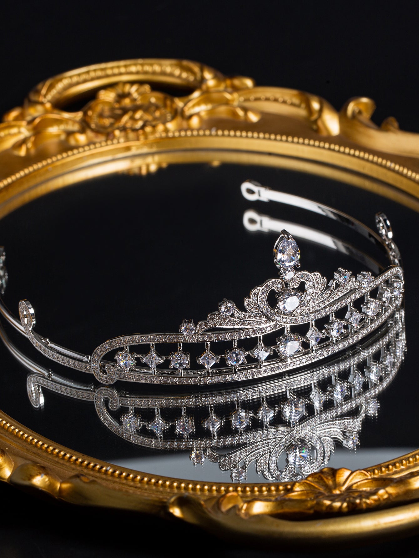 Copper with Zirconia Crown headdress