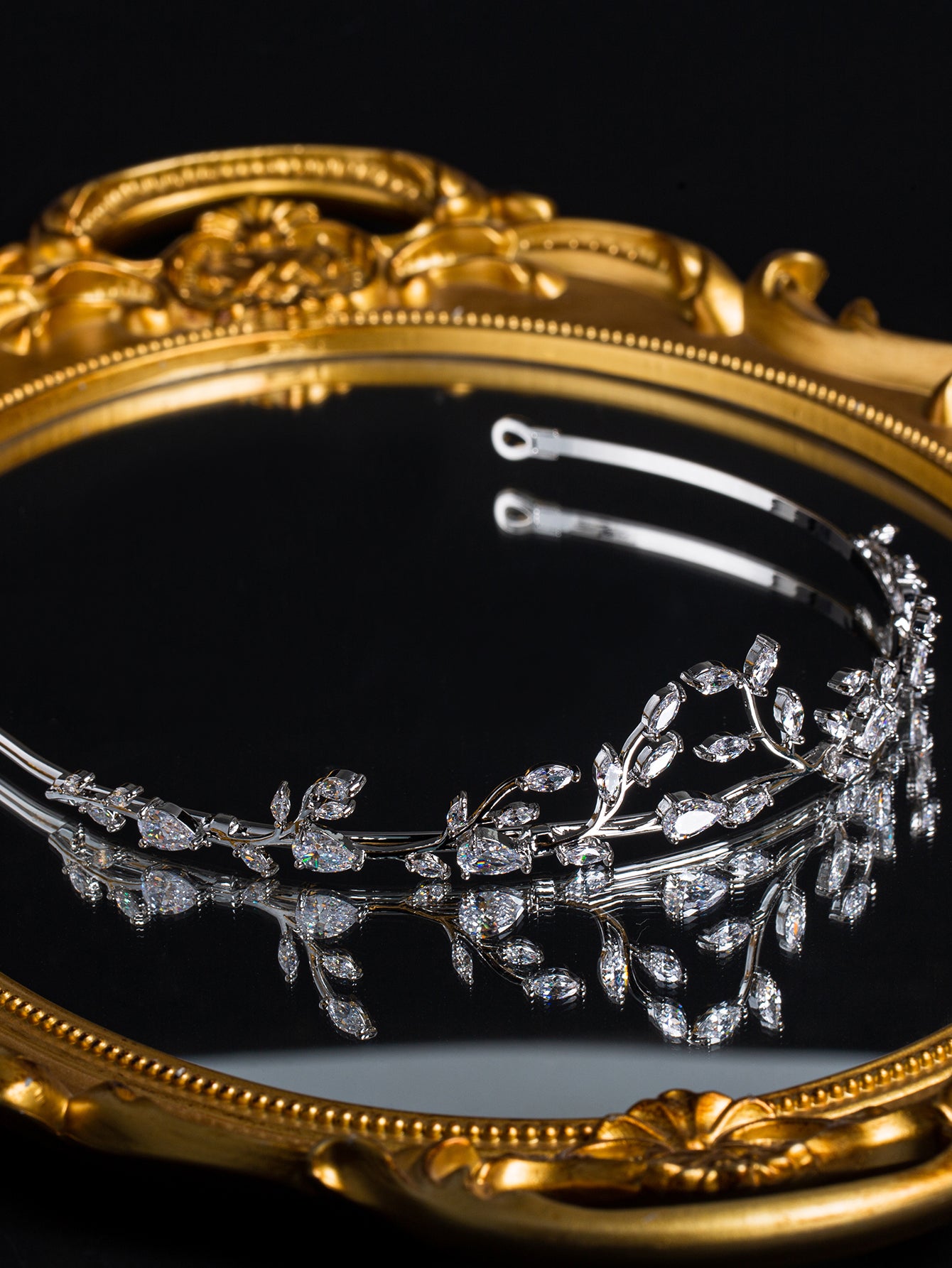Copper with Zirconia Crown headdress