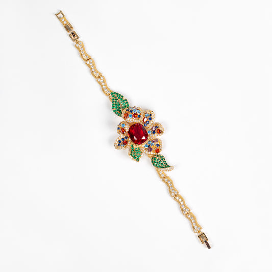 Copper with Zirconia Bracelet