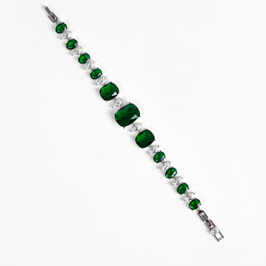 Copper with Zirconia Bracelet