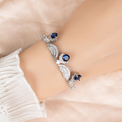 2026 Hot Selling Multi Color Cubic Vintage Style Luxury Bracelets Women Wholesale