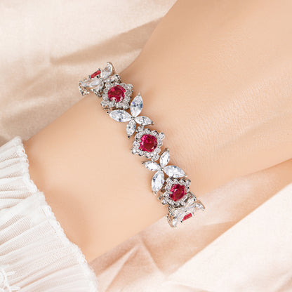 Copper with Zirconia Bracelet