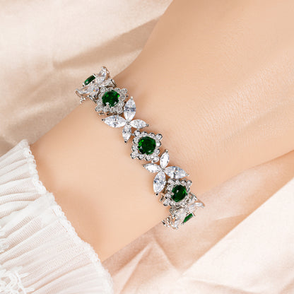 Copper with Zirconia Bracelet