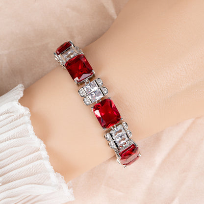 Copper with Zirconia Bracelet