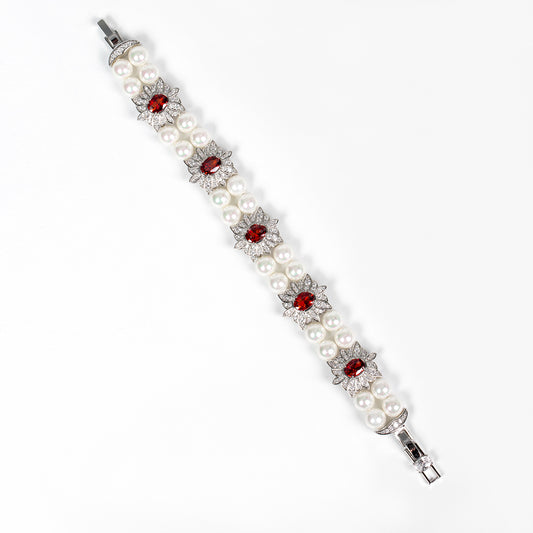 Copper with Zirconia Bracelet