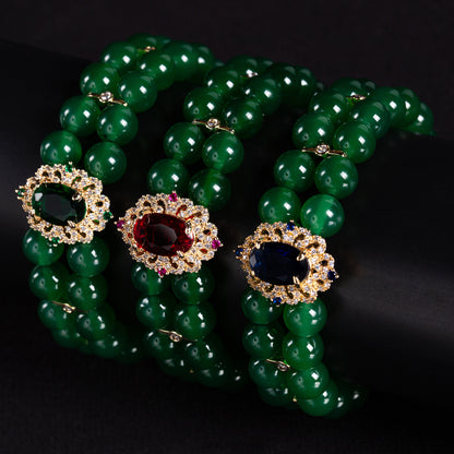 Copper with Zirconia Bracelet