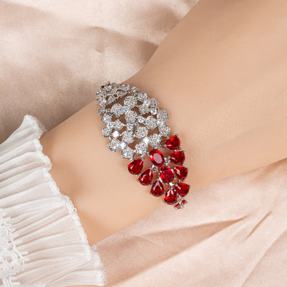 Copper with Zirconia Bracelet