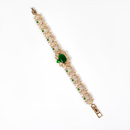 Copper with Zirconia Bracelet