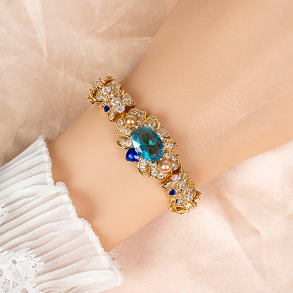 Copper with Zirconia Bracelet