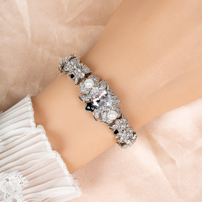 Copper with Zirconia Bracelet
