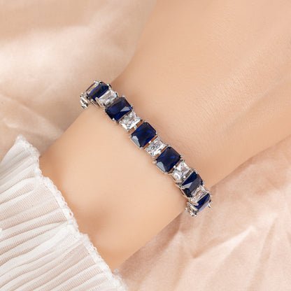 Hot Sale 2026 New Collection Gold Plated Multi Color Cubic Endless Bracelet Women Wholesale（副本）