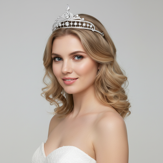 Copper with Zirconia Crown headdress