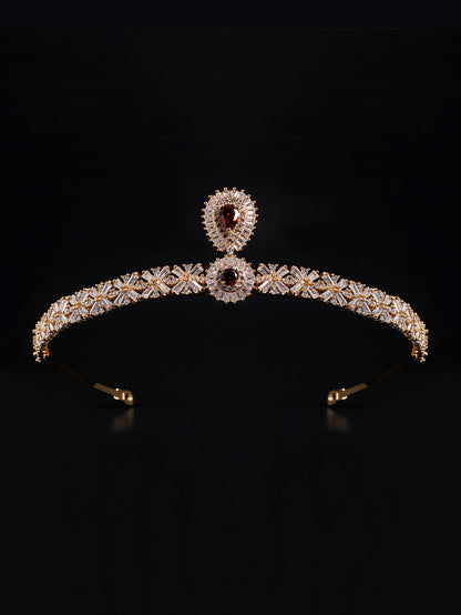 Copper with Zirconia Crown headdress