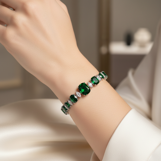 Copper with Zirconia Bracelet
