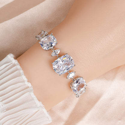 Copper with Zirconia Bracelet