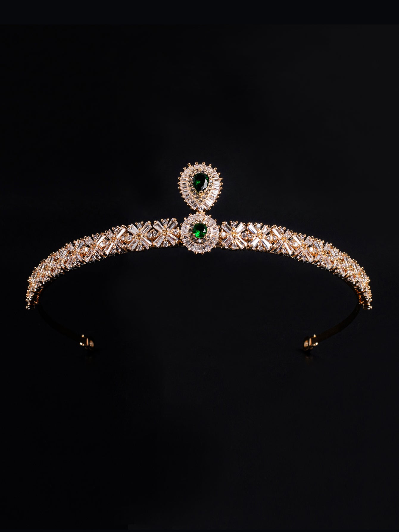 Copper with Zirconia Crown headdress