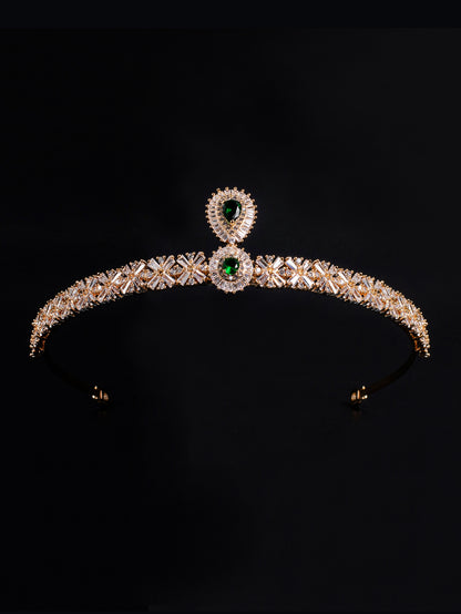 Copper with Zirconia Crown headdress