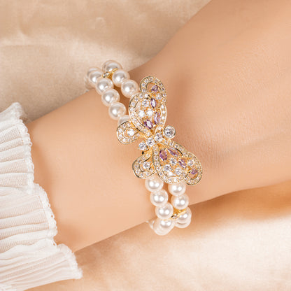 Copper with Zirconia Bracelet