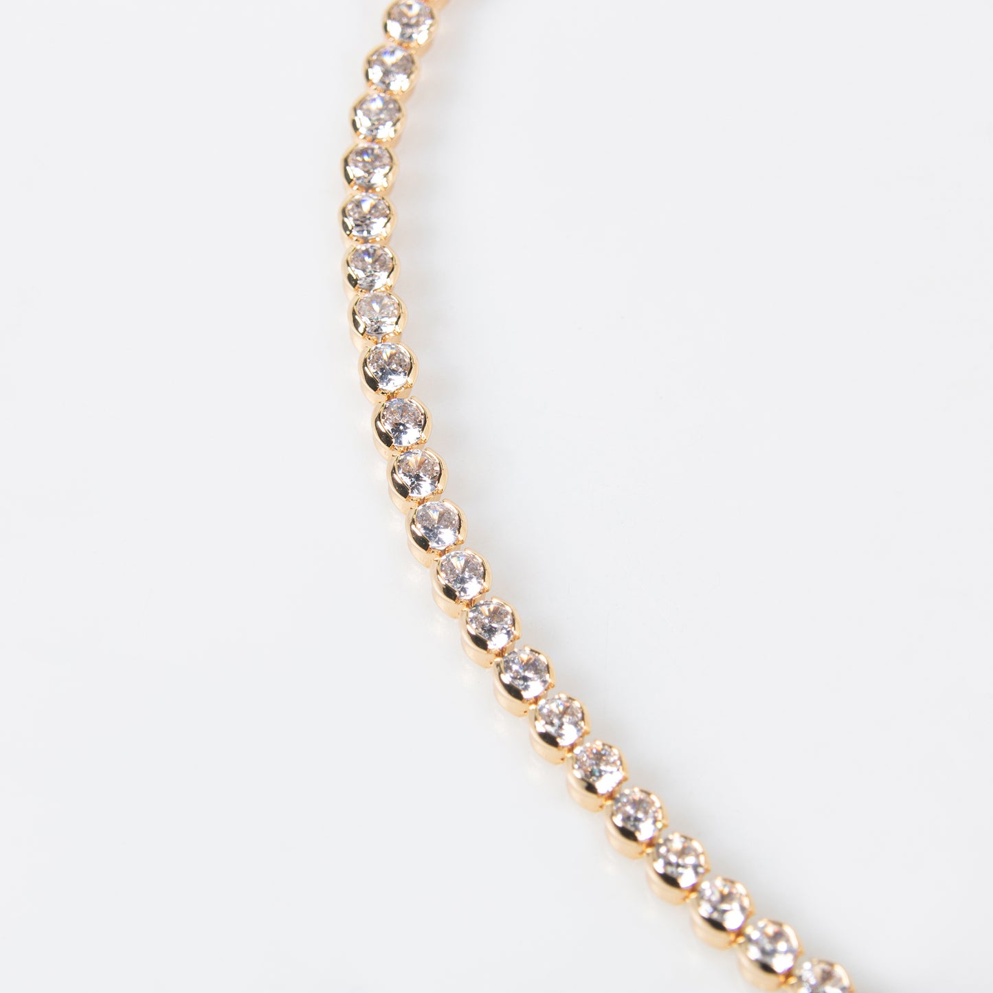Copper with Zirconia Necklace