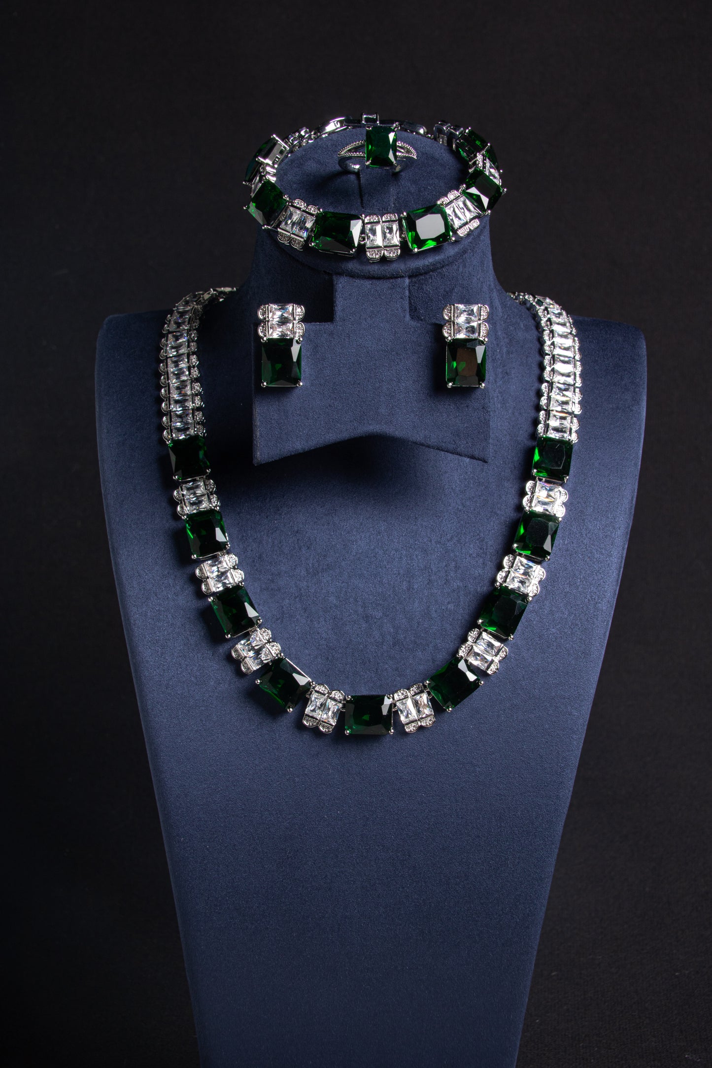 Rectangle WIth AAA Qulity Cubic Zircon Diamond Endless Multi Color Sets For Women 2026