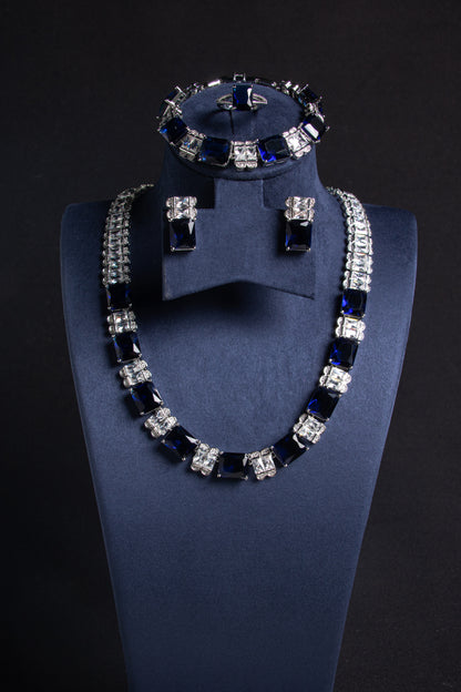 Rectangle WIth AAA Qulity Cubic Zircon Diamond Endless Multi Color Sets For Women 2026