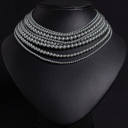 Copper with Zirconia Necklace