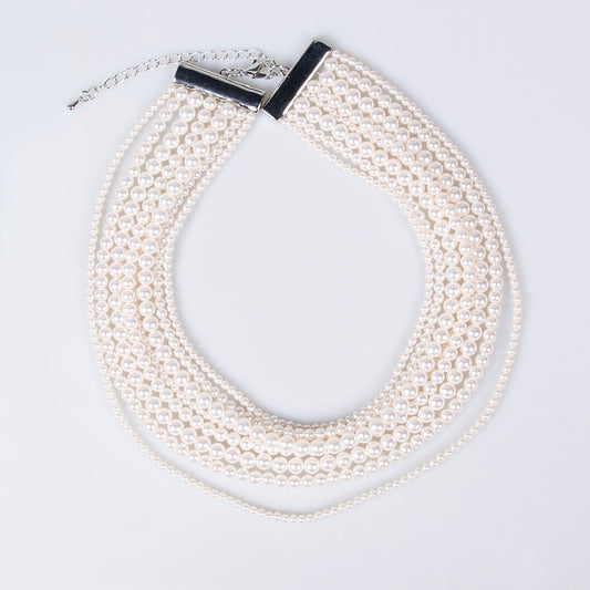 Copper with Zirconia Necklace