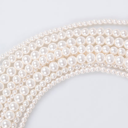 Hot Sale Multi Layered Classic Pearl Necklace with Silver-Tone Clasp & Adjustable Chain Luxury Pearls Jewelries For Party Gift