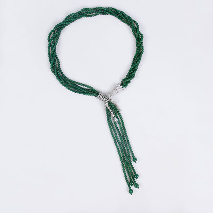 Copper with Zirconia Necklace