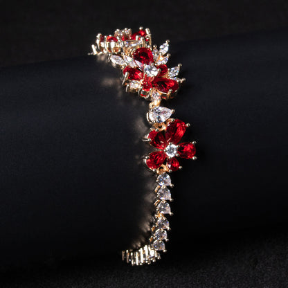 Copper with Zirconia Bracelet
