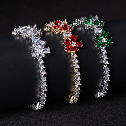 Copper with Zirconia Bracelet