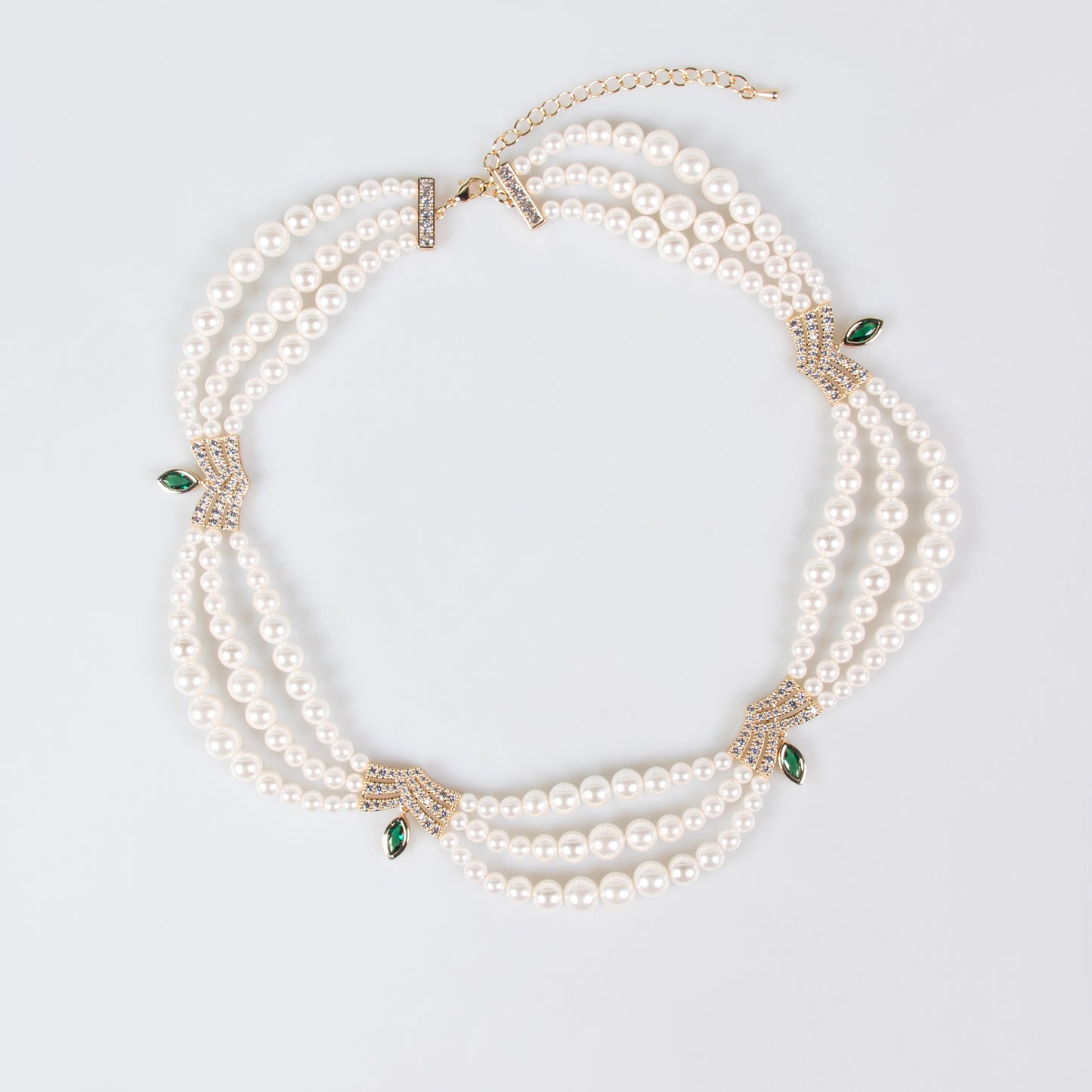 Copper with Zirconia Necklace